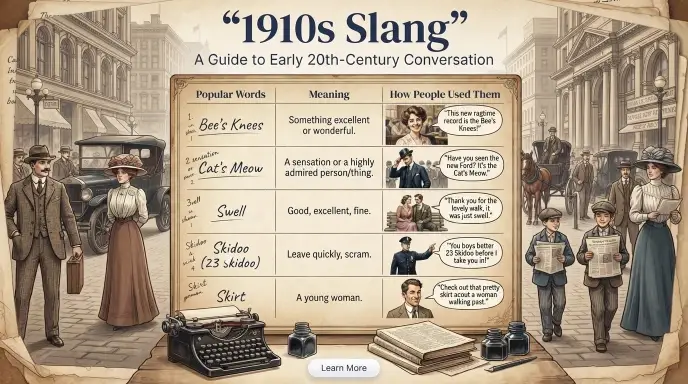 1910s Slang