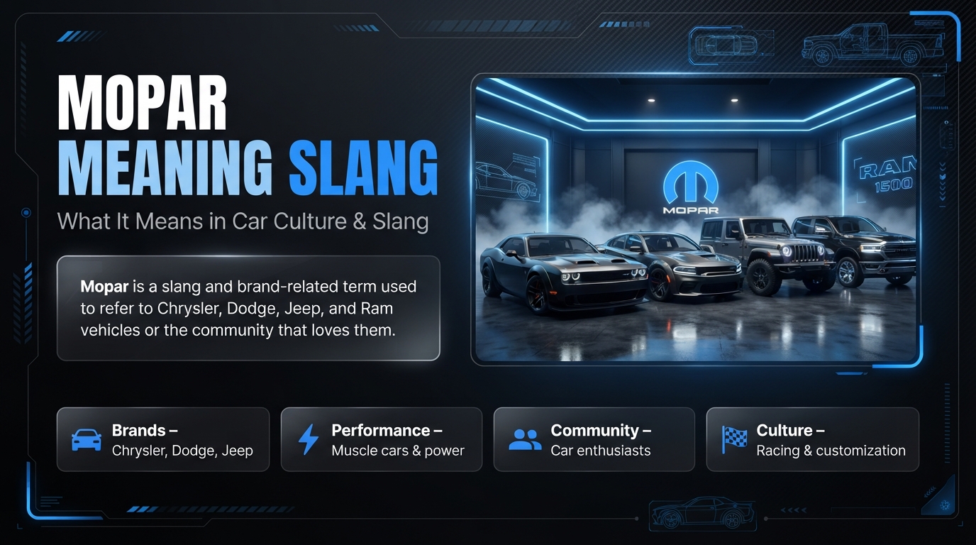 Mopar Meaning Slang