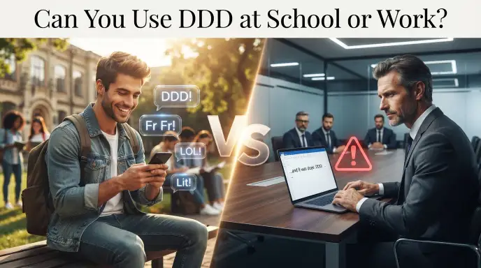 Can You Use DDD at School or Work?