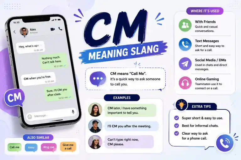 CM Meaning Slang