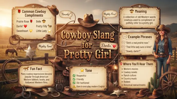 Cowboy Slang for Pretty Girl