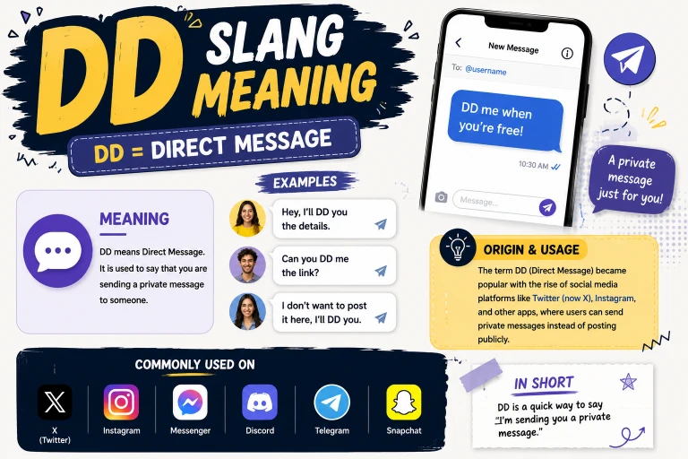 DD Slang Meaning