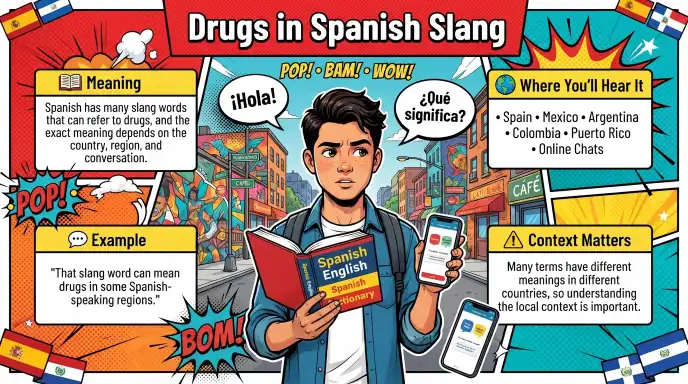 drugs in spanish slang