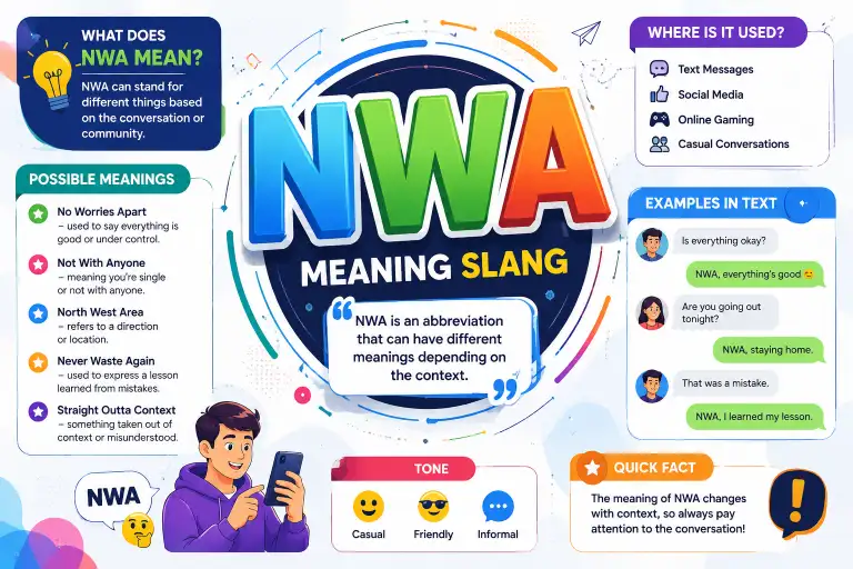 NWA Meaning Slang