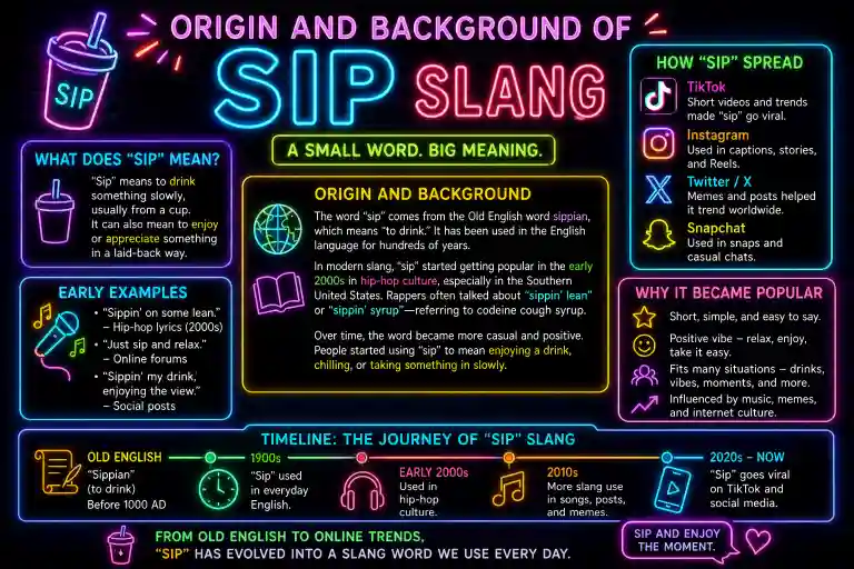 Origin and Background of Sip Slang