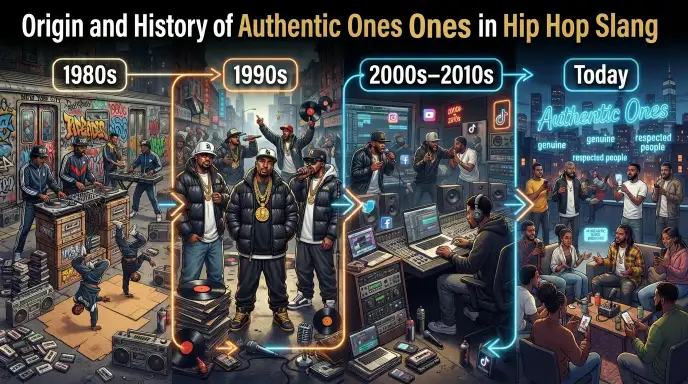 Origin and History of Authentic Ones in Hip Hop Slang