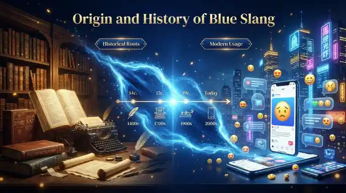 Origin and History of Blue Slang