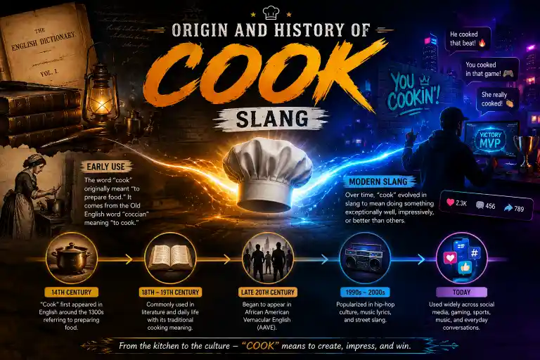 Origin and History of Cook Slang