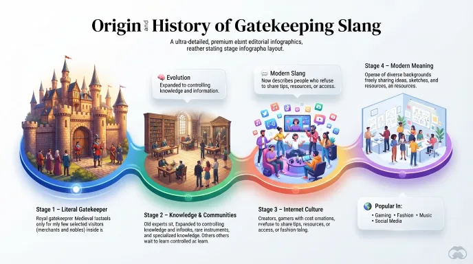 Origin and History of Gatekeeping Slang
