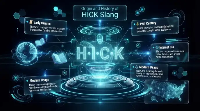 Origin and History of Hick Slang