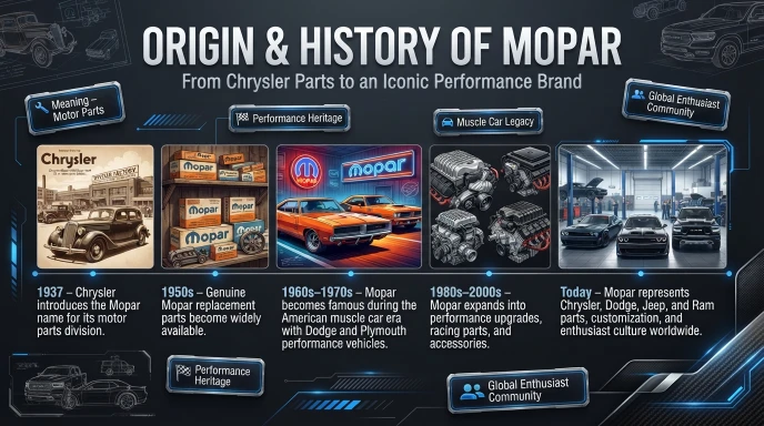 Origin and History of Mopar