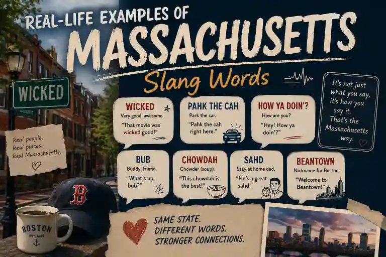 Real-Life Examples of Massachusetts Slang Words