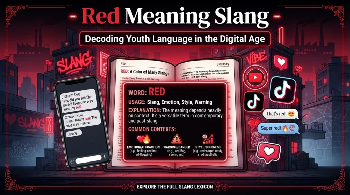 Red Meaning Slang