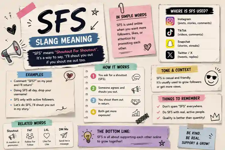 SFS Slang Meaning