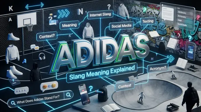 What Does Adidas Stand For Slang