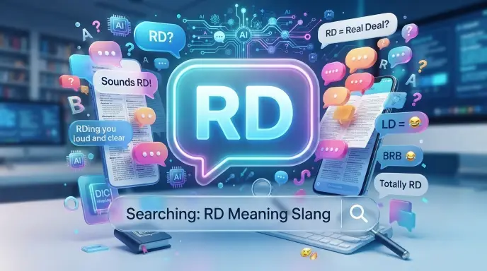 What Does RD Mean Slang