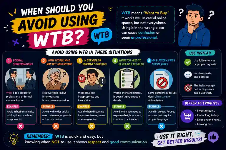 When Should You Avoid Using WTB?