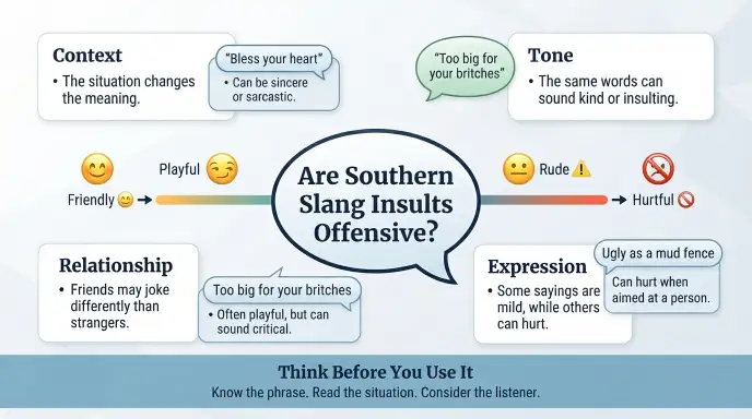 Are Southern Slang Insults Offensive?