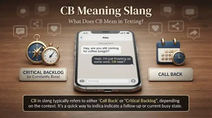 CB Meaning Slang