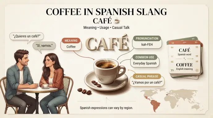 Coffee in Spanish Slang