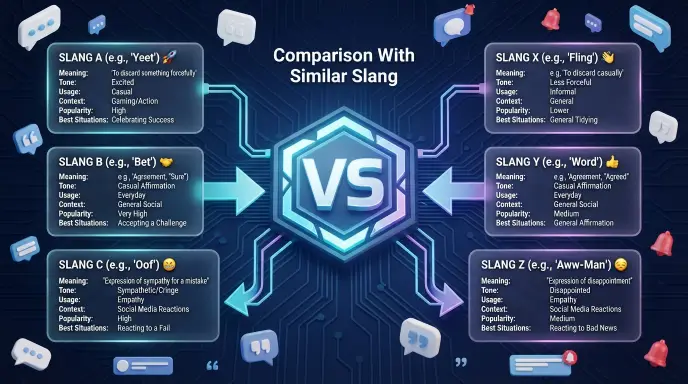 Comparison With Similar Slang