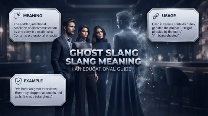 Ghost Slang Meaning