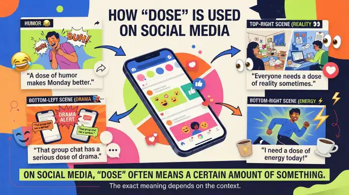How “Dose” Is Used on Social Media