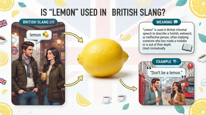 Is “Lemon” Used in British Slang?