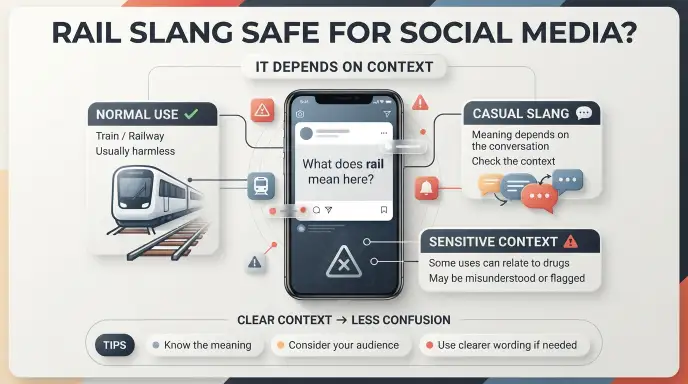 Is Rail Slang Safe for Social Media?