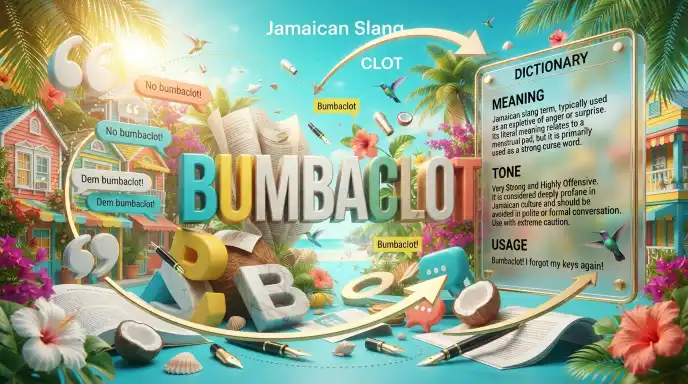 Jamaican Slang Bumbaclot