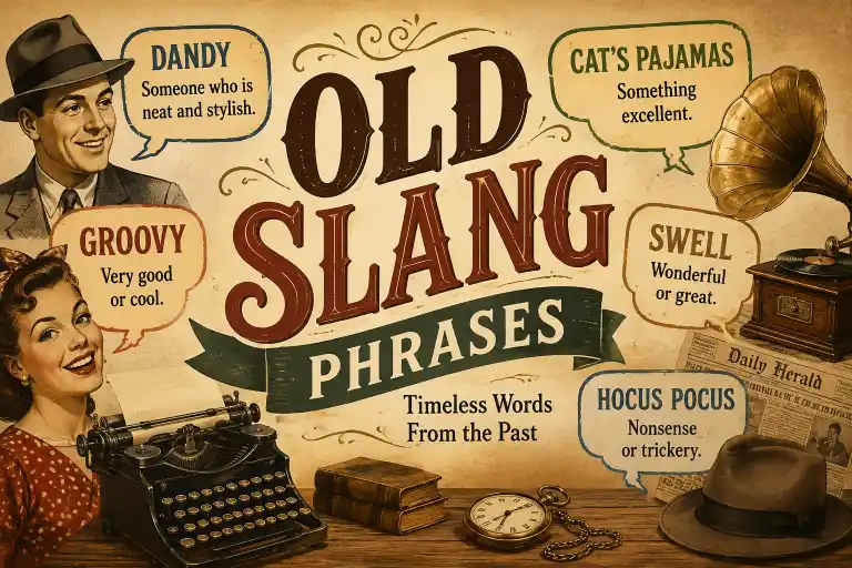 Old Slang Phrases