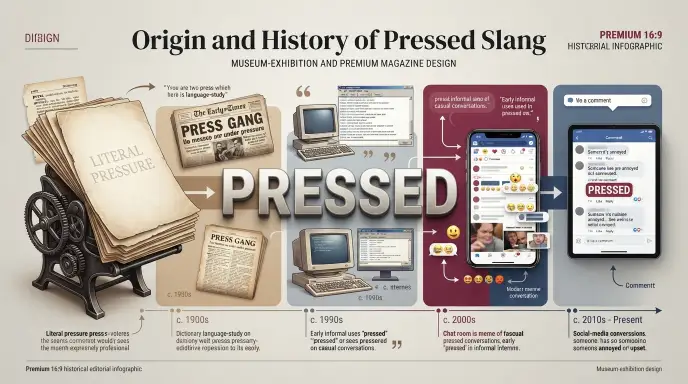 Origin and History of “Pressed” Slang