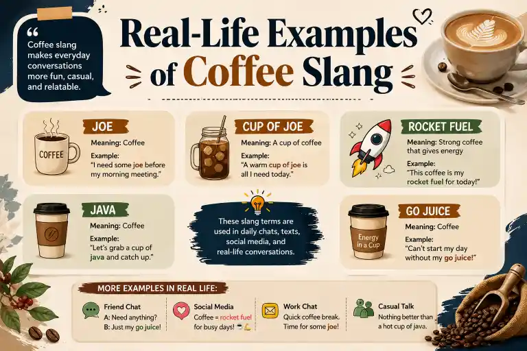 Real-Life Examples of Coffee Slang