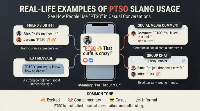Real-Life Examples of PTSO Slang Usage