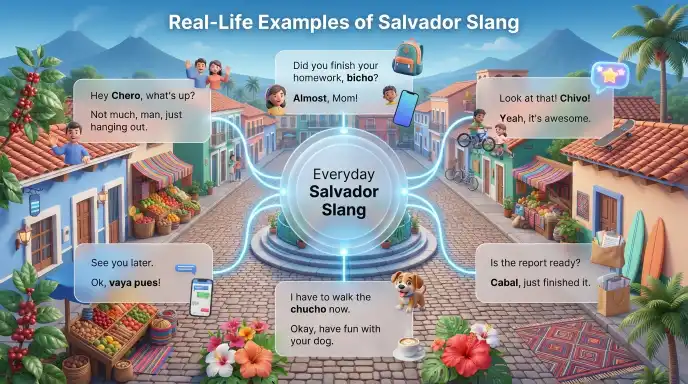 Real Life Examples of Salvador Slang