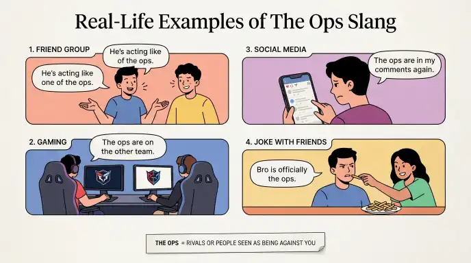 Real-Life Examples of the Ops Slang