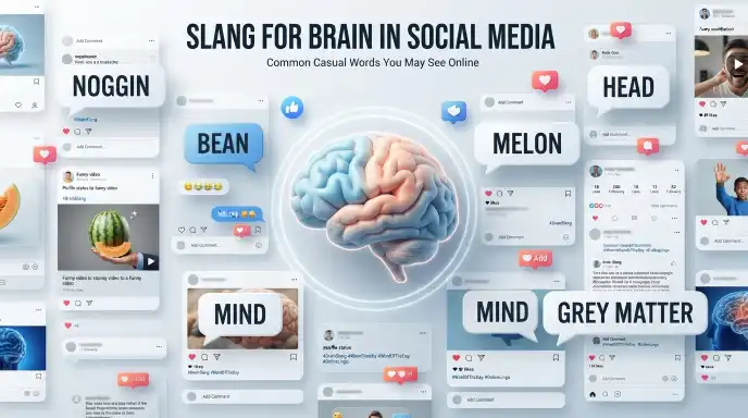 Slang for Brain in Social Media
