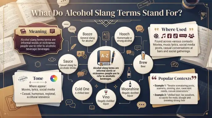 What Do Alcohol Slang Terms Stand For?