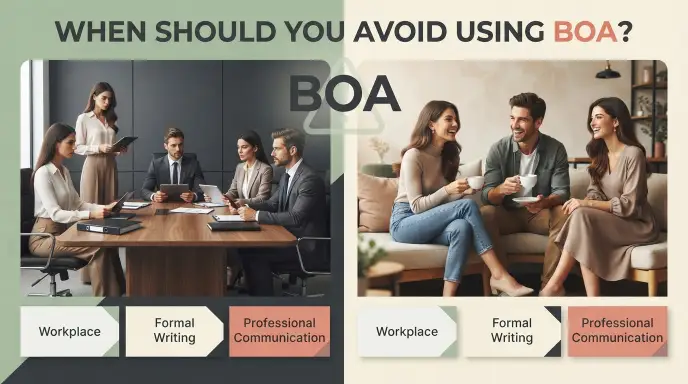 When Should You Avoid Using BOA?
