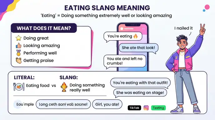 Eating slang meaning