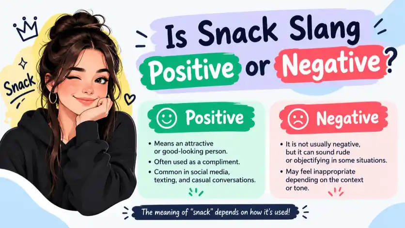 Is Snack Slang Positive or Negative?