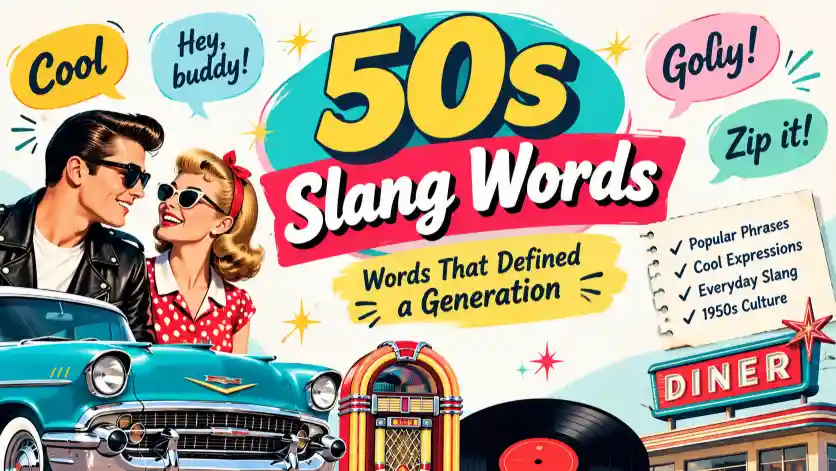 50s Slang Words