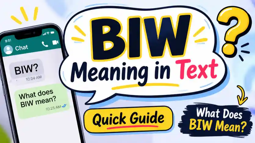 BIW Meaning in Text