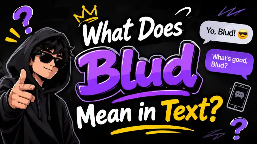 Blud Mean in Text