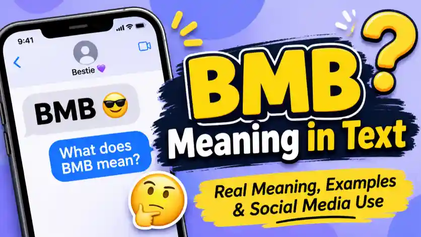 BMB Meaning in Text