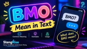 BMO Mean in Text