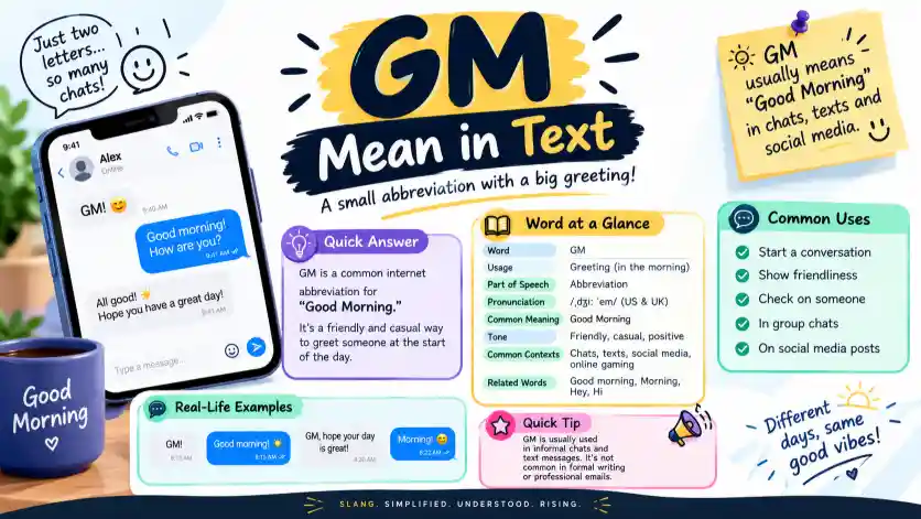 GM Mean in Text