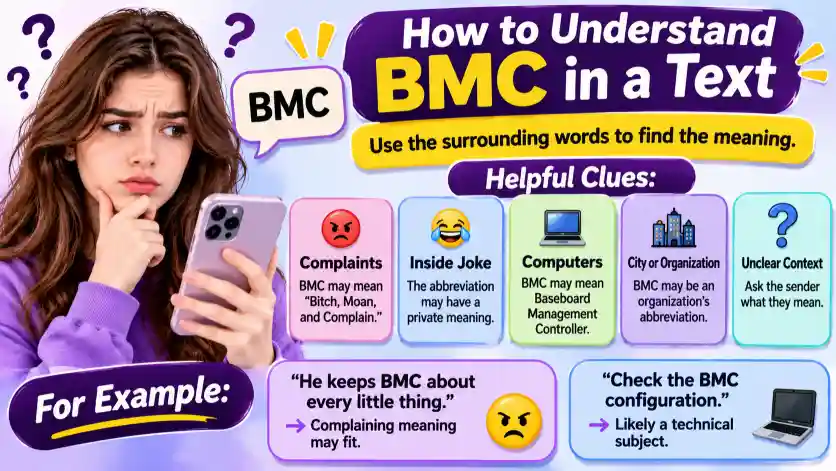 How to Understand BMC in a Text